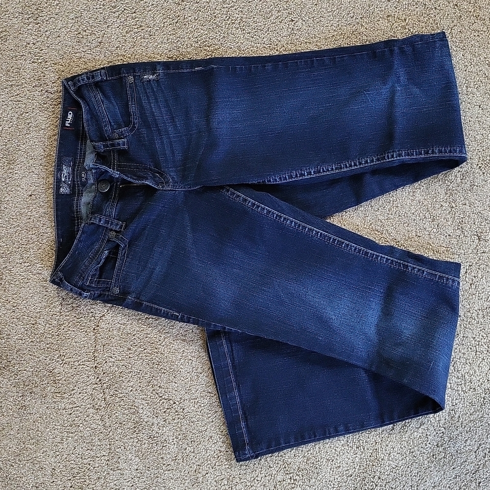 Silver Suki Flare Denim, Size 27, Excellent used condition